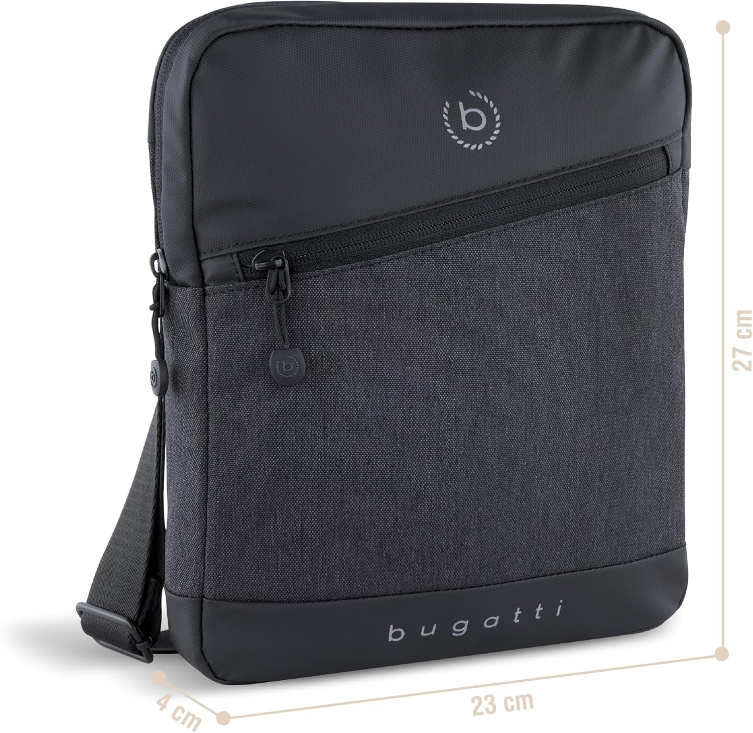 Thumbnail 1 de Bugatti Universum Sac à bandoulière pour homme – XS/S, noir