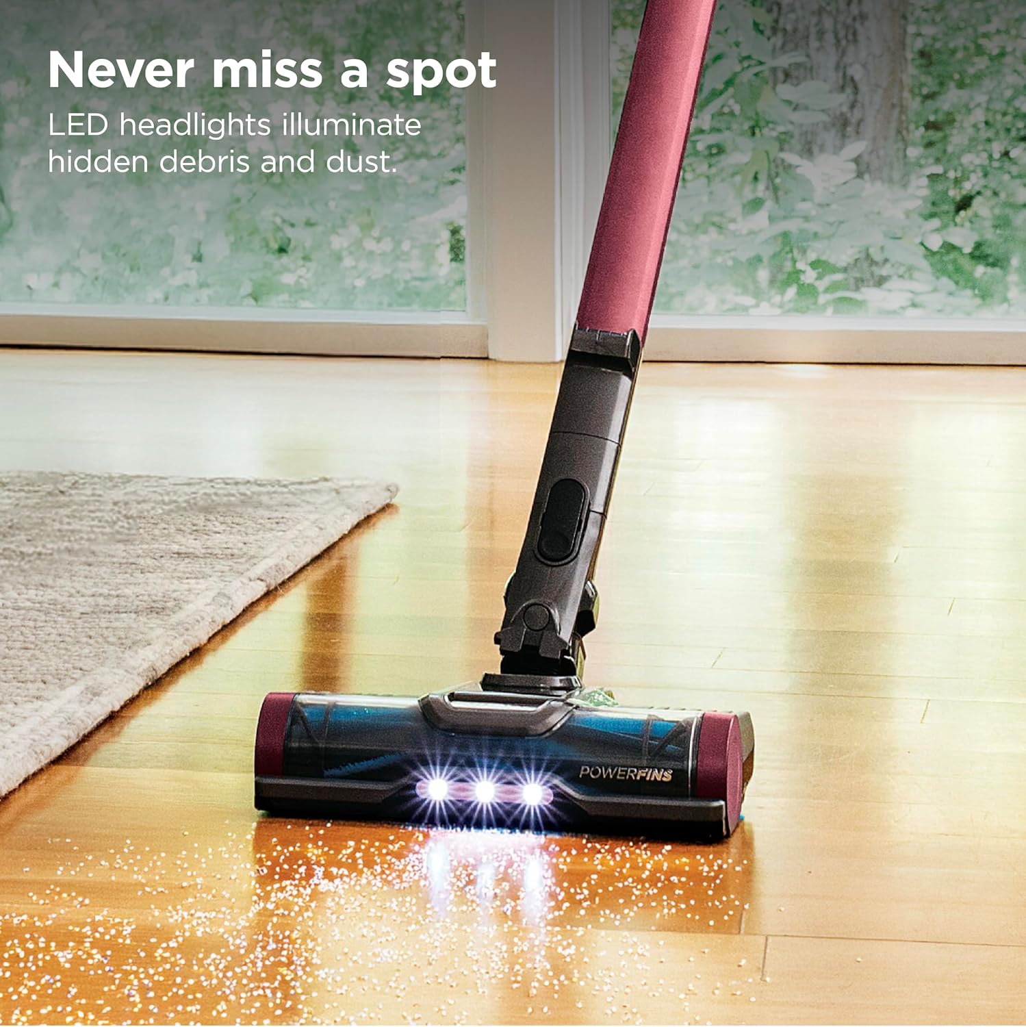 Detalle 2 de Shark IZ362H Cordless Stick Vacuum with Self-Cleaning Brushroll and PowerFins