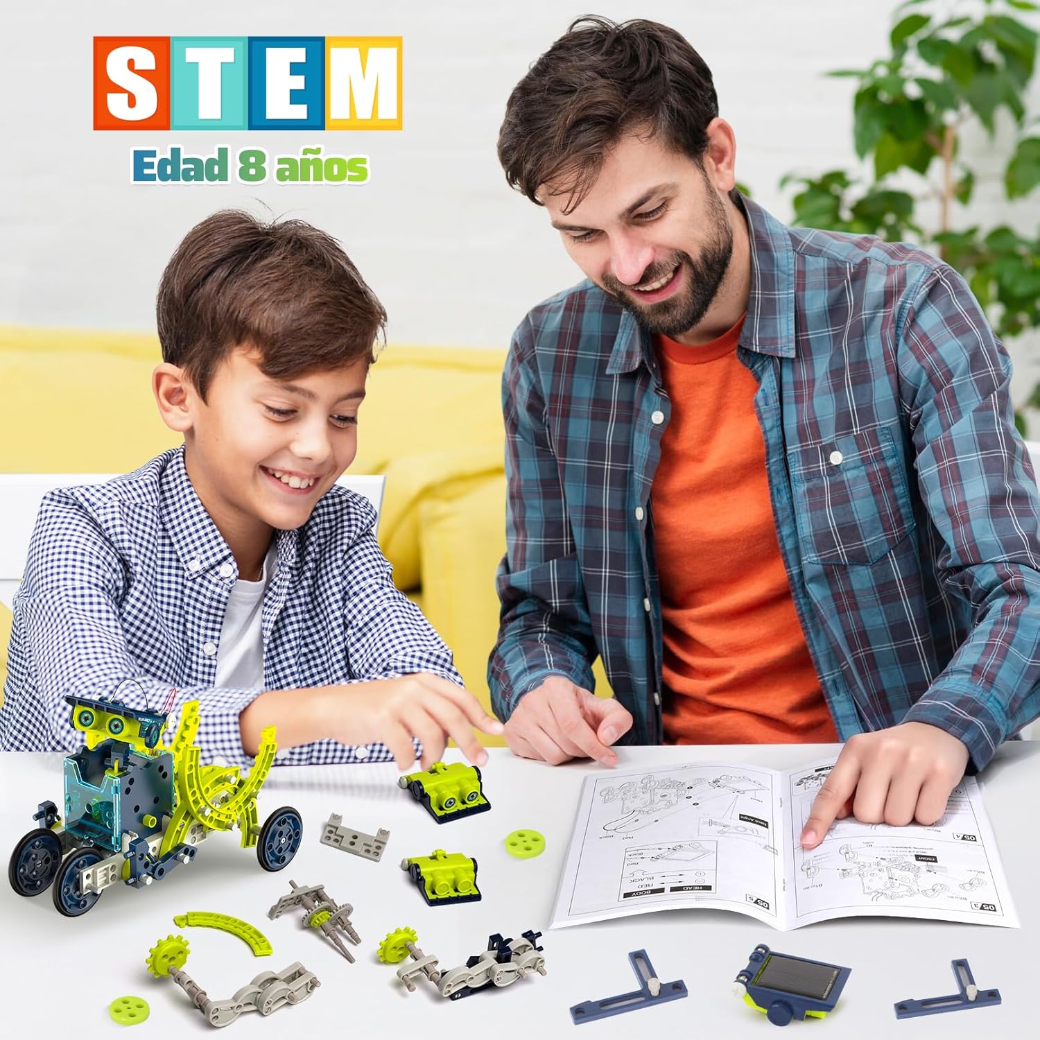 Thumbnail 2 de Hot Bee Robot Solar: Kit Educativo Divertido para Niños