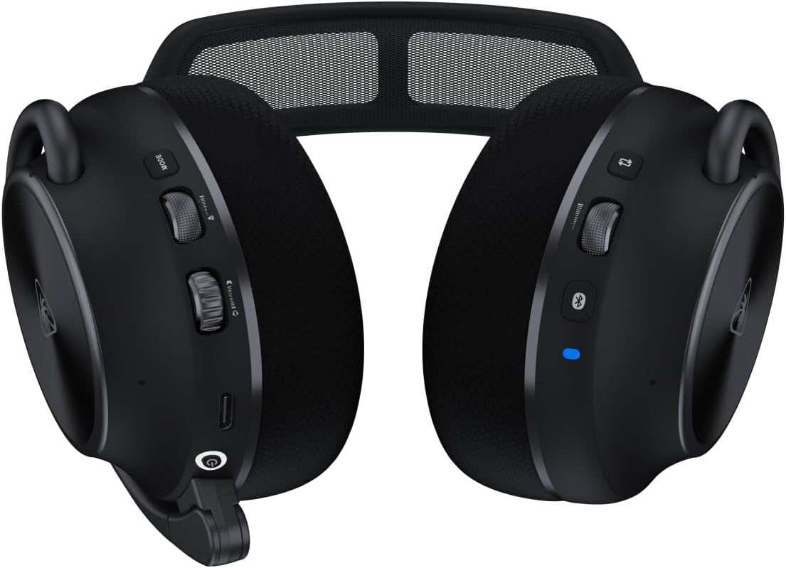 Detalle 2 de Turtle Beach Stealth Pro II TBS-2104-05 Wireless Gaming Headset with Dolby Atmos and ANC