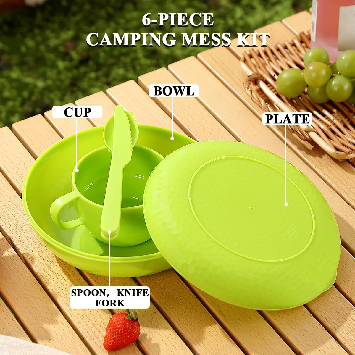 Detalle 2 de Berglander Kit da Campeggio set compatto 🍽