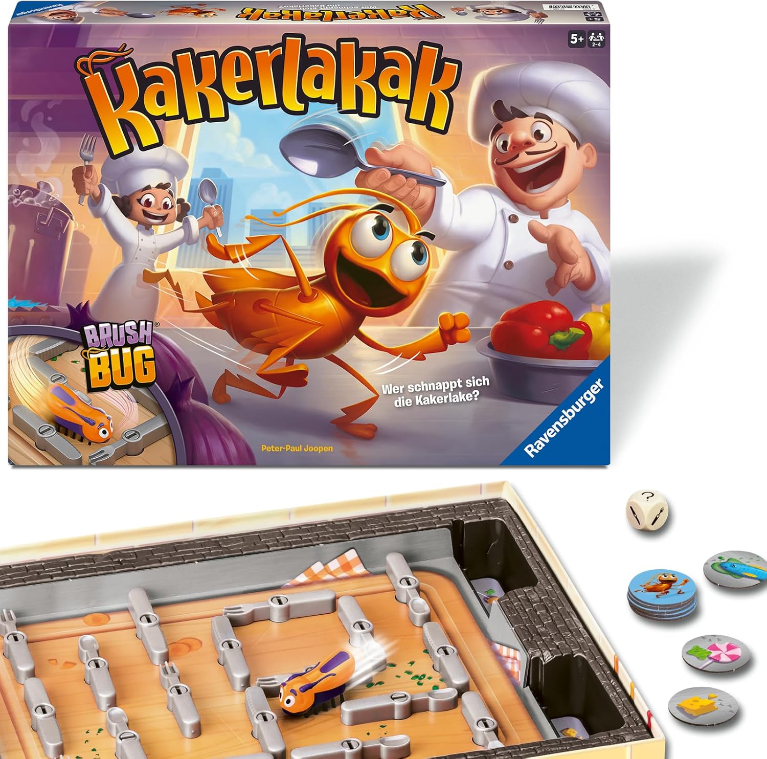 Detalle de Ravensburger 20800 Kakerlakak – Aktionsspiel