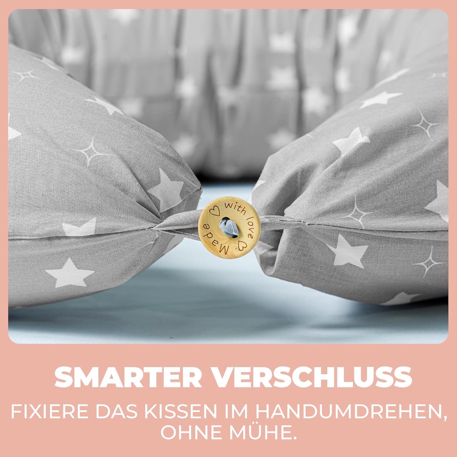 Thumbnail 3 de Stillkissen Schwangerschaftskissen XXL 200x70 cm – Lagerungskissen für Schwangere & Erwachsene, Baumwollbezug