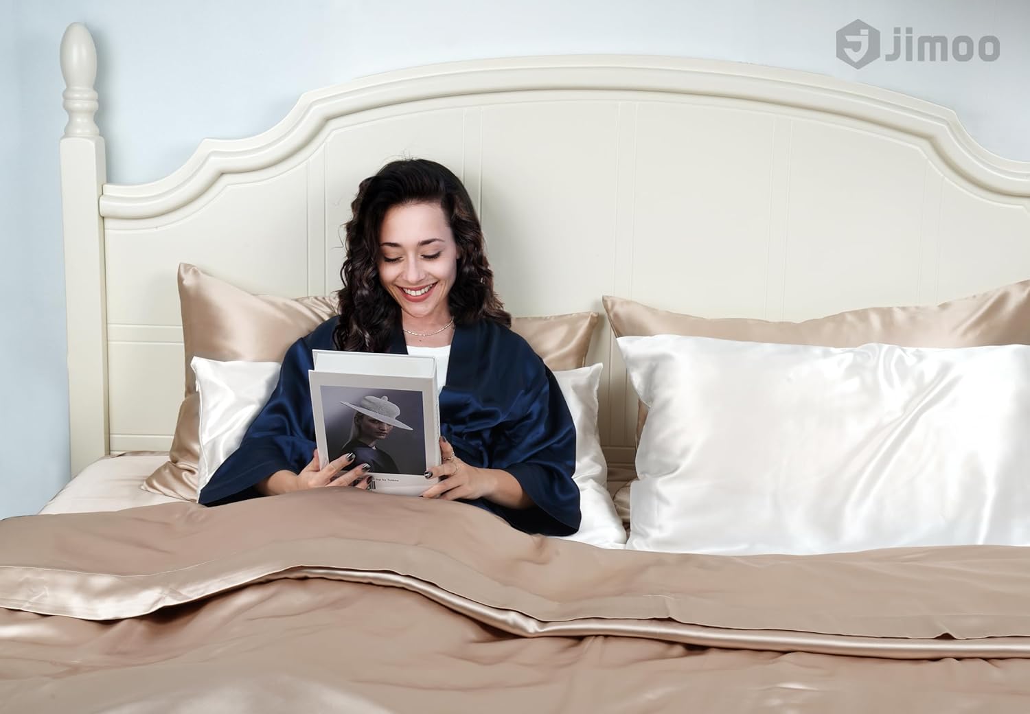 Thumbnail 2 de J JIMOO 22 Momme Mulberry Silk Pillowcase, 20×26 in