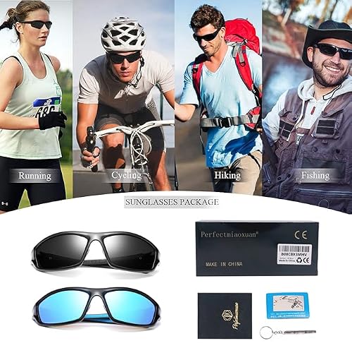 Thumbnail 7 de Perfectmiaoxuan Polarized Sunglasses – TR90 frame with HD Polarised Lenses