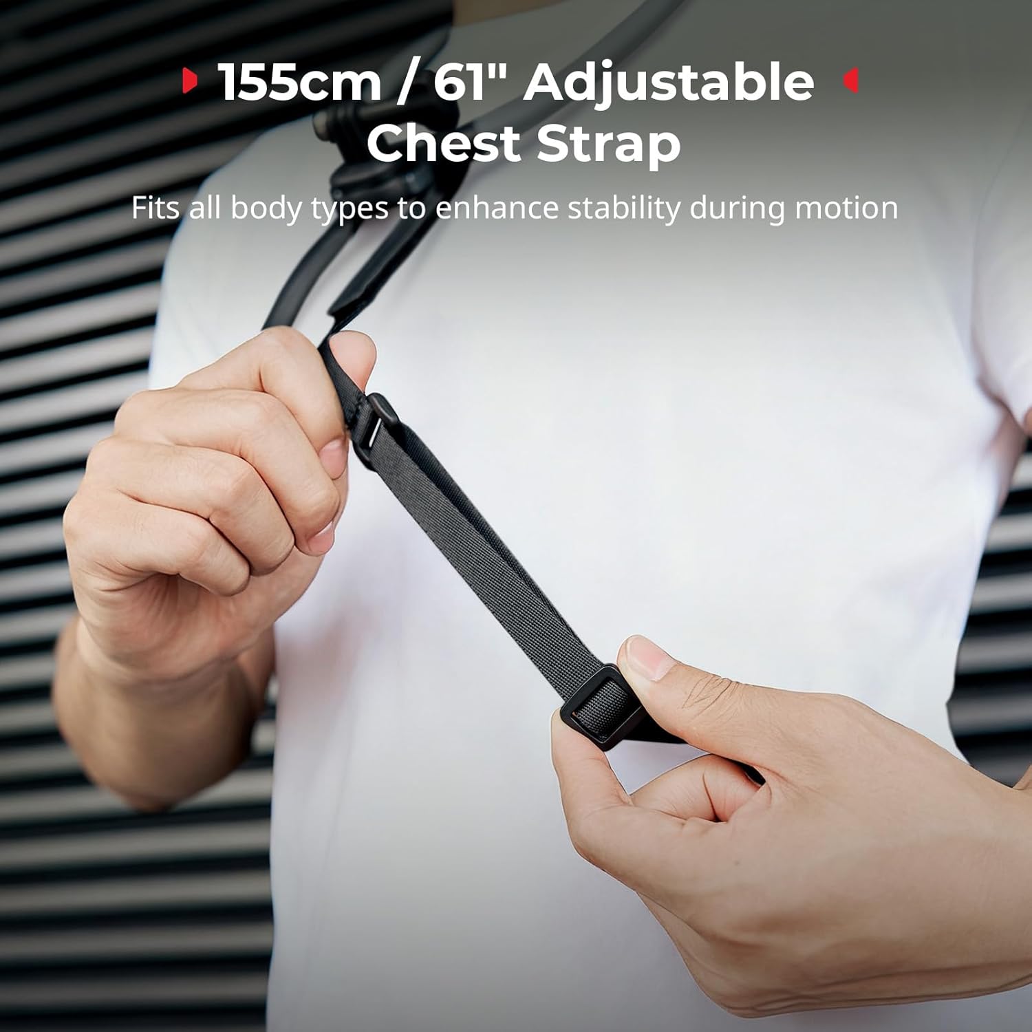 Thumbnail 4 de SMALLRIG Magnetic Neck Mount with Chest Strap 🎥
