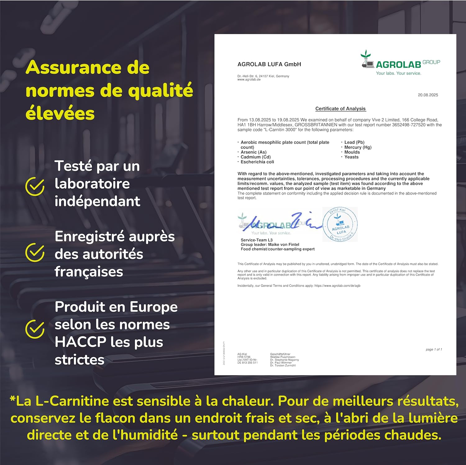 Thumbnail 3 de L-Carnitine 3000 I 180 Haute Dose Extra Fort – Gélules vegan, 3000 mg/jour