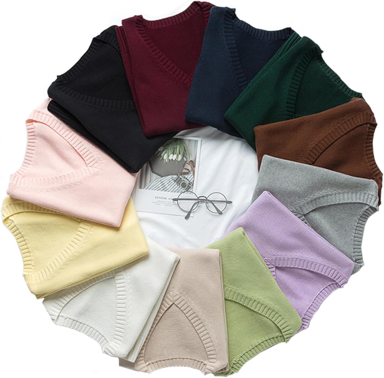 Detalle 1 de ZUEVI Sweater Vest in Cotton