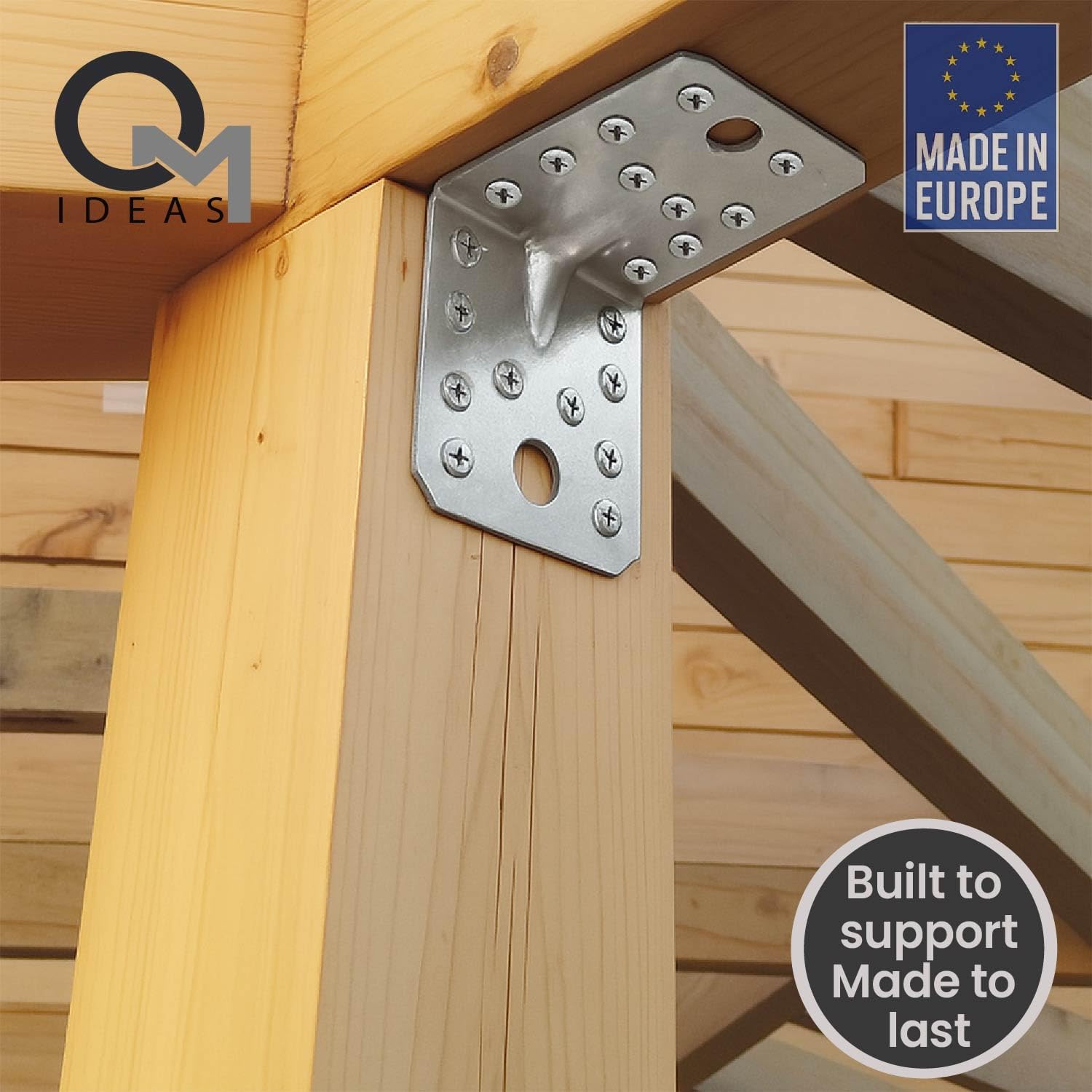 Thumbnail 4 de OMIDEAS 12 x Angle Brackets 70x70x55mm