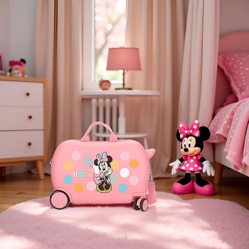 Detalle 2 de Disney Minnie Coquette Equipaje 4 ruedas 20"
