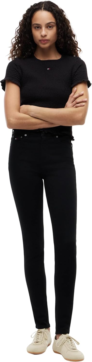 Thumbnail 4 de Tommy Jeans Damen Jeans Hose Nora Stretch (Skinny Fit, mittlere Leibhöhe)