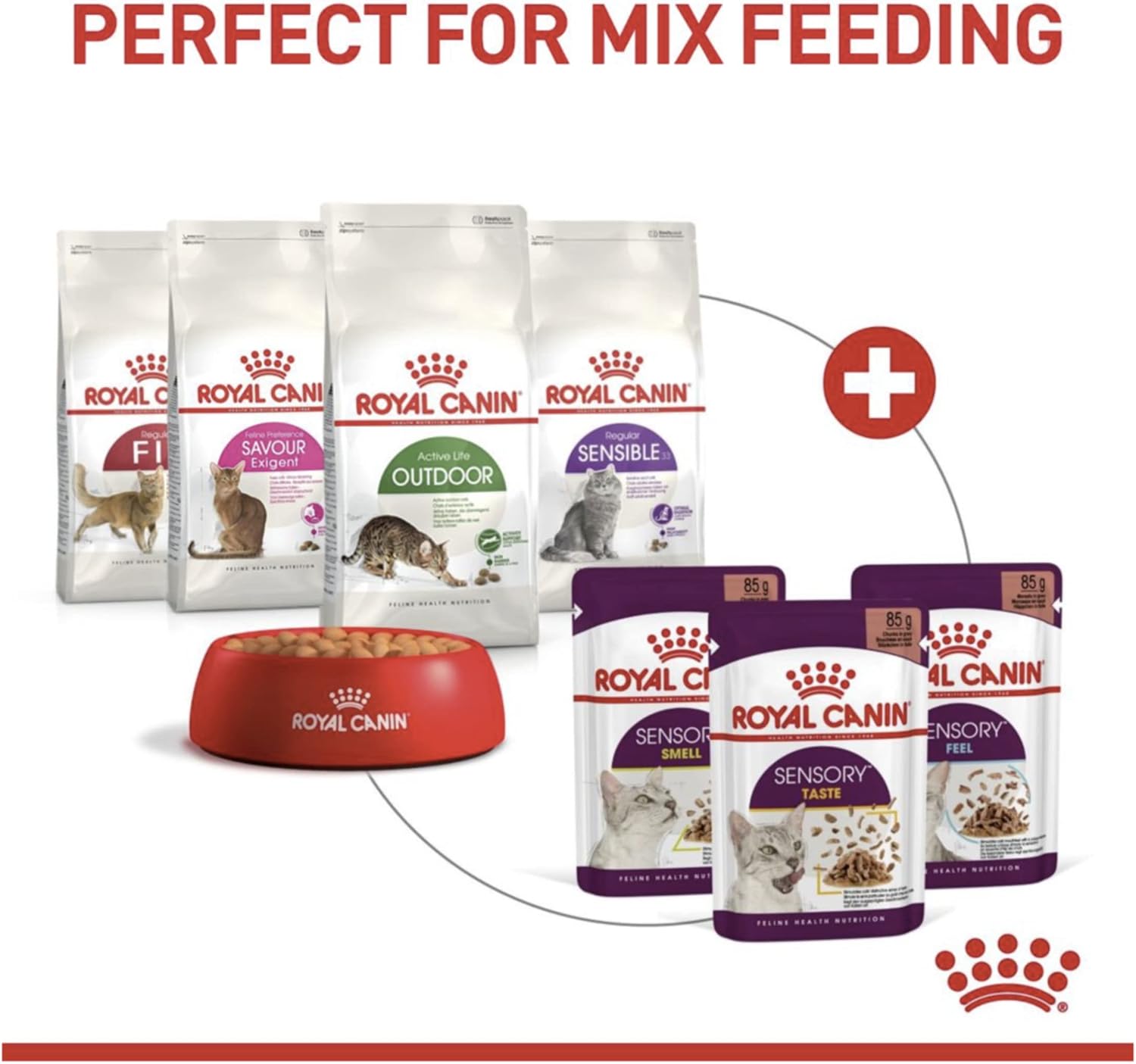 Thumbnail 6 de ROYAL CANIN Sensory Smell Nassfutter Katzen – Chunks in Sauce, 12×85 g