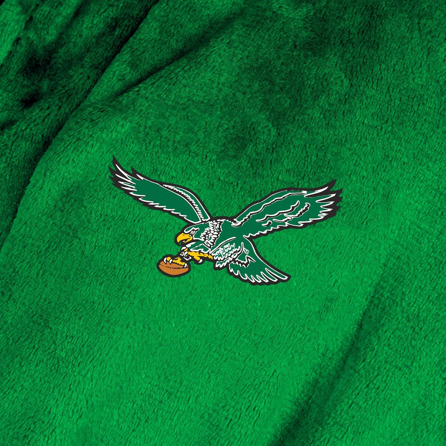 Thumbnail 3 de Northwest NFL Philadelphia Eagles Retro Adult Unisex Silk Touch Bathrobe (Large/X-Large) - Green
