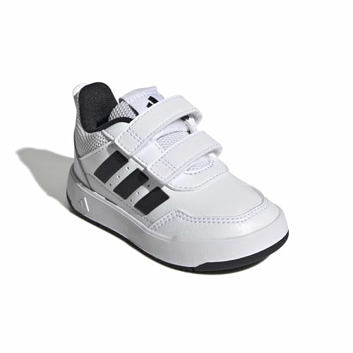 Detalle de adidas Unisex Baby Tensaur Sport 3.0 Infants Shoes (8.5 UK) in FTWR White/Core Black