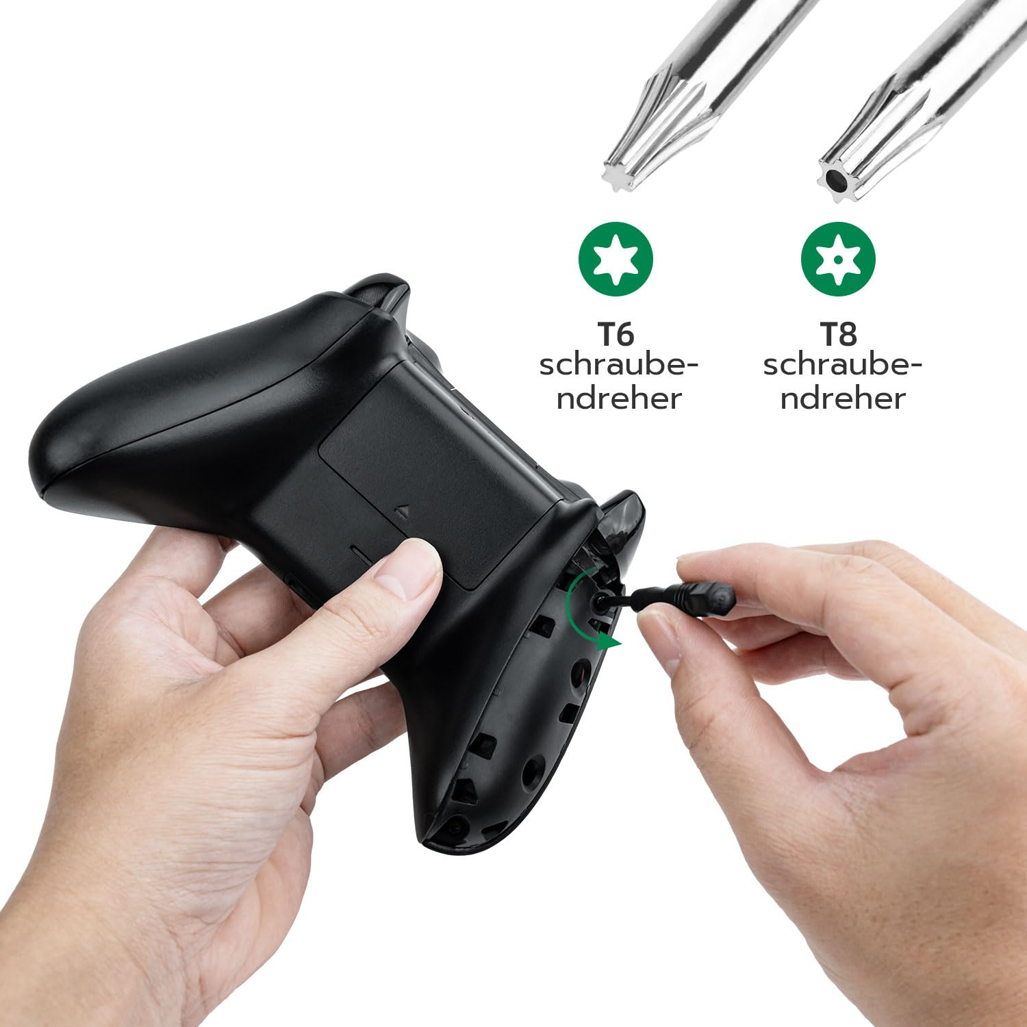 Detalle 2 de Tolesum TMR Effect Joystick Ersatzkit für Xbox Series X|S/One Controller – Driftfrei und reparaturfreundlich