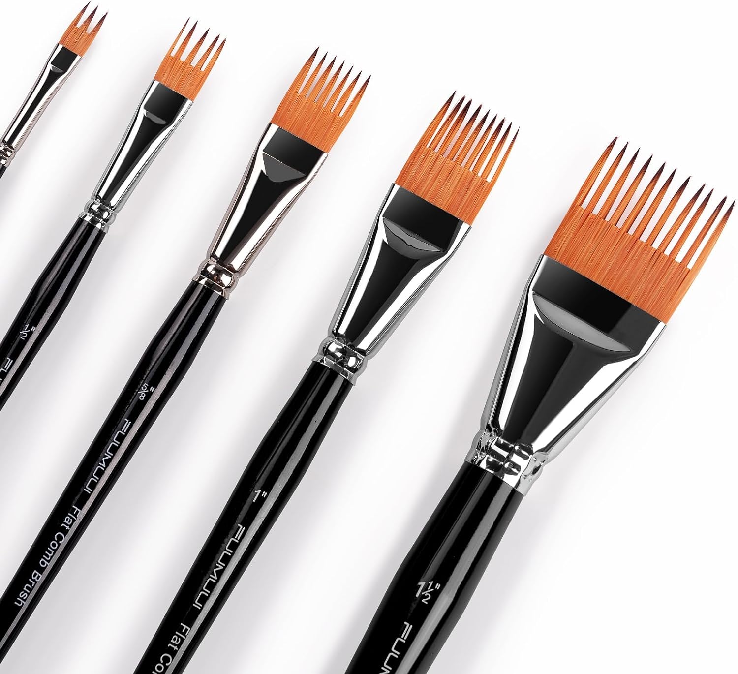 Thumbnail 6 de Fuumuui 5PCS Grainer Brush Set