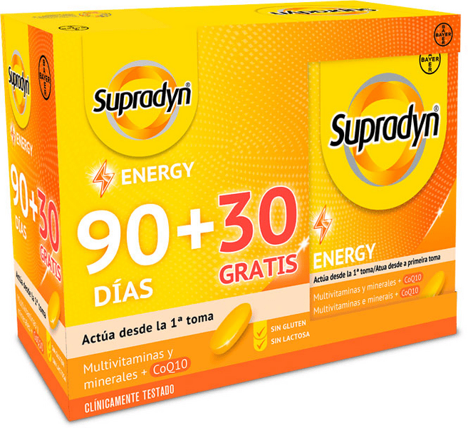 Imagen de Supradyn Energy Vitaminas, Minerales y Energía 90 comprimidos en OfertitasTOP