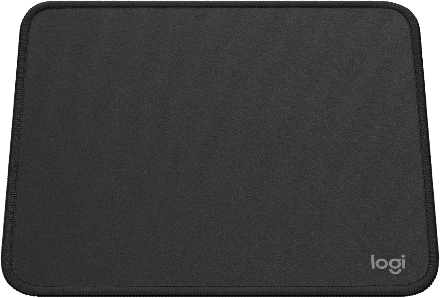 Detalle de Logitech Studio Series mouse pad with anti-slip rubber base (Grey)