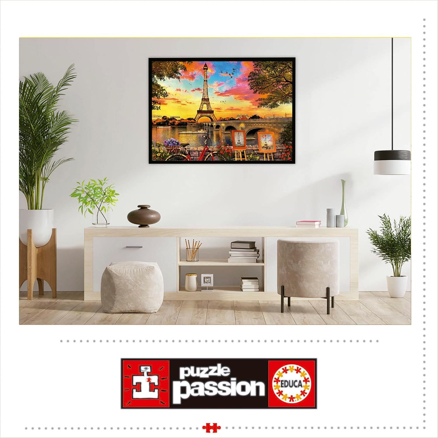 Thumbnail 2 de Educa Puzzle 3000 pezzi Tramonto a Pariggi, 120 x 85 cm (14+), con servizio pezzi mancanti