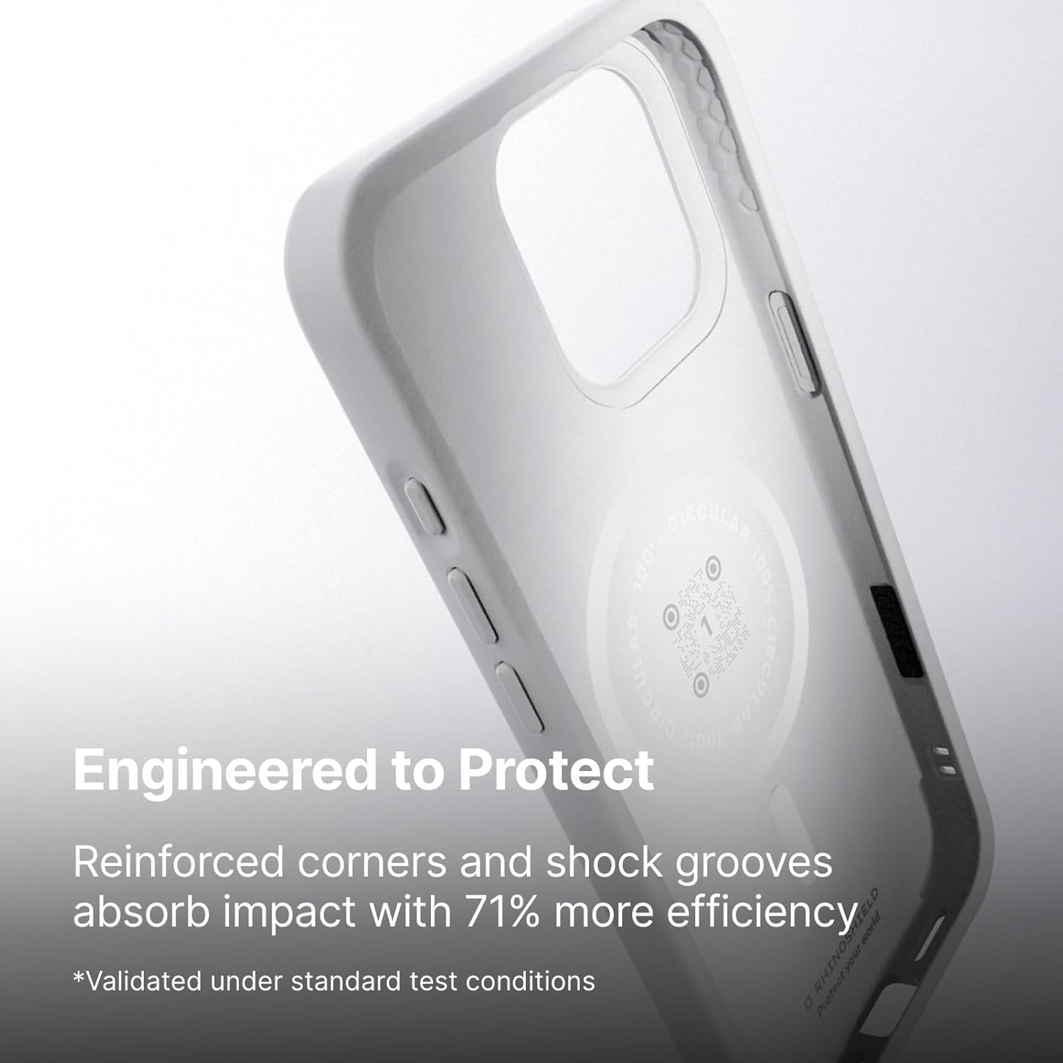 Thumbnail 1 de RhinoShield SolidX pour iPhone 16 Pro Max – coque renforcée compatible MagSafe, absorption des chocs jusqu’à 3,5 m, noir