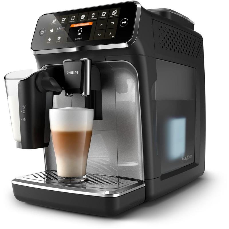 Thumbnail 2 de Philips Série 4300 EP4346/70: cafetera espresso automática con LatteGo, 1,8 L y 1500 W