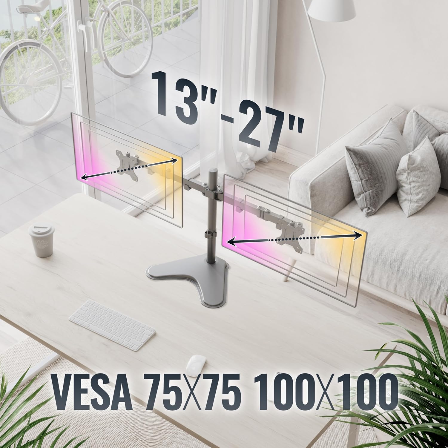 Thumbnail 5 de RICOO TS7311 supporto monitor 13-27"