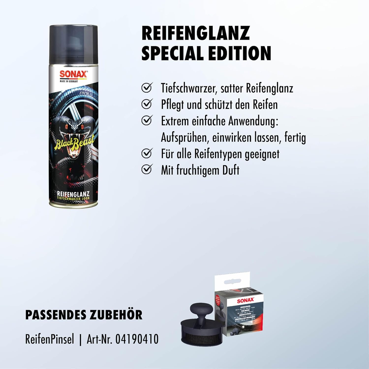 Thumbnail 2 de SONAX ReifenGlanz Special Edition 500 ml 🚗