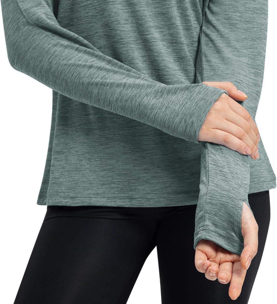 Thumbnail 1 de TBMPOY Women’s UPF 50+ Sun Protection Hoodie Long Sleeve (Lightweight Outdoor UV Shirt)