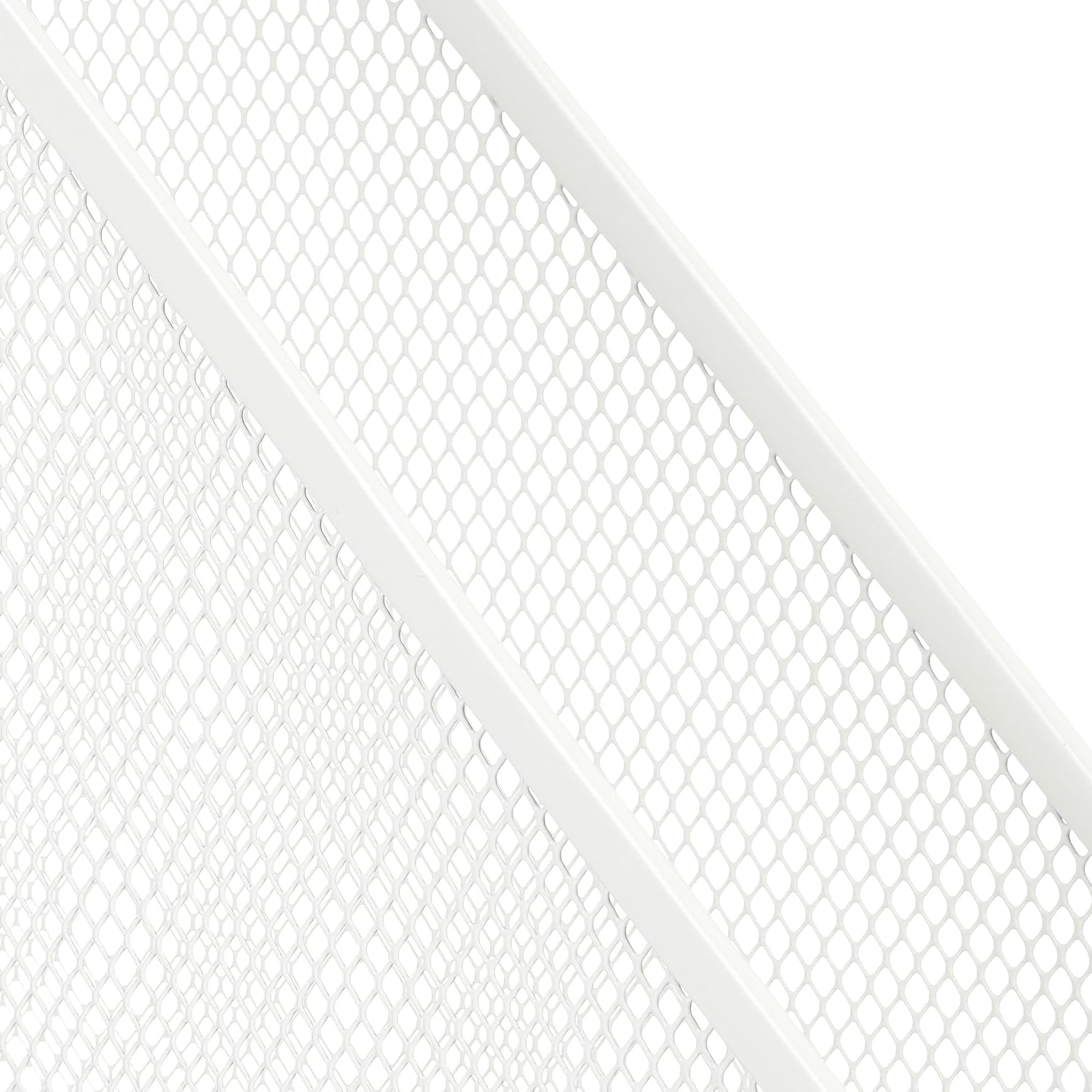 Detalle 2 de Relaxdays Range-revues en métal – porte-documents A4, design maille, 31,5 cm x 7 cm x 25 cm