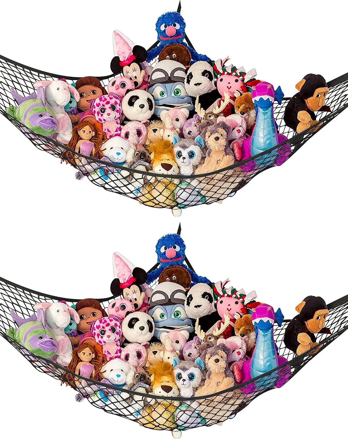Thumbnail 6 de Lilly's Love Teddy Hammock: Large White Toy Hammock for Stuffed Animals