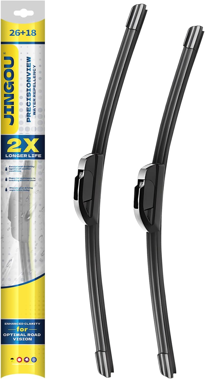 Detalle de JINGOU 26" + 18" Front Wiper Blades for Camry/Prius