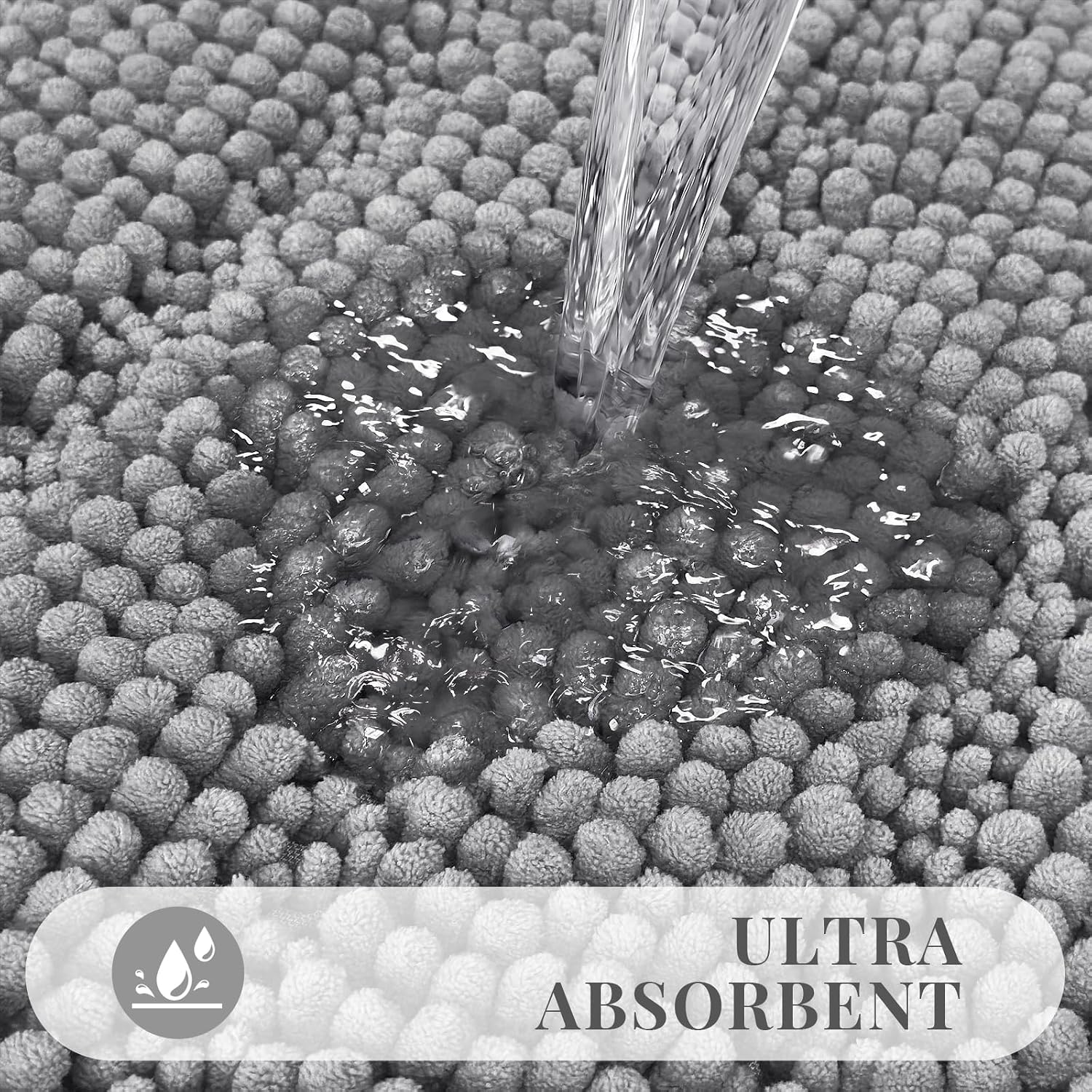 Thumbnail 4 de Bcoimo Chenille Bath Rug 36x24