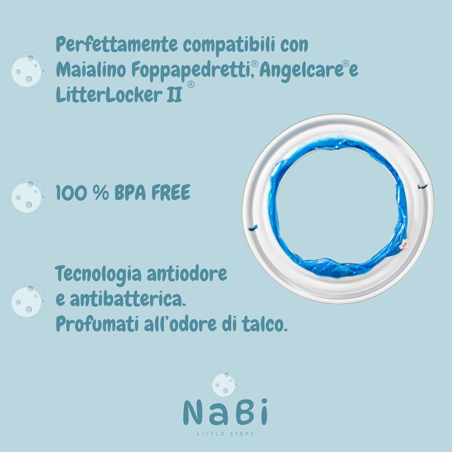 Thumbnail 4 de NABI LITTLE STEPS Ricarica 320 pannolini