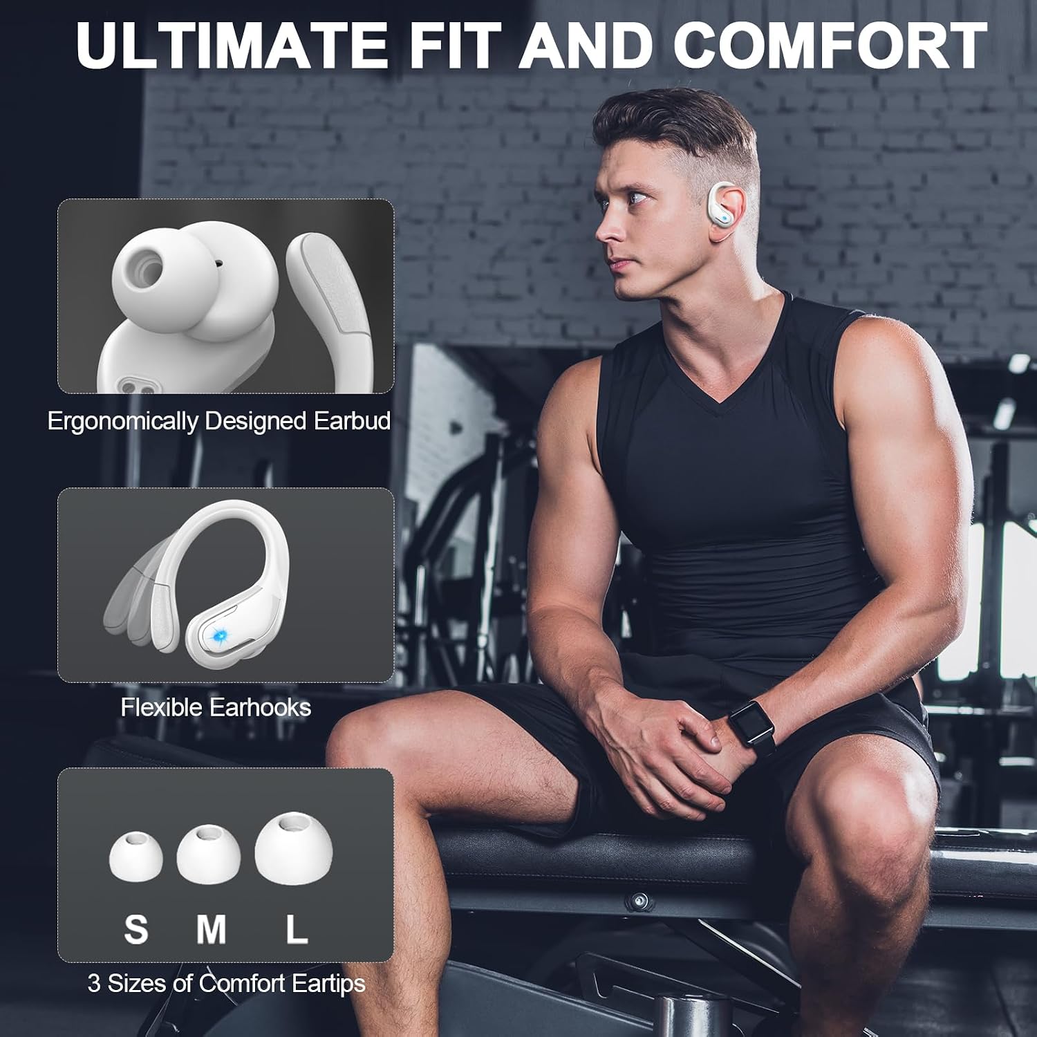 Thumbnail 5 de Wireless Earbuds with 75-Hour Battery