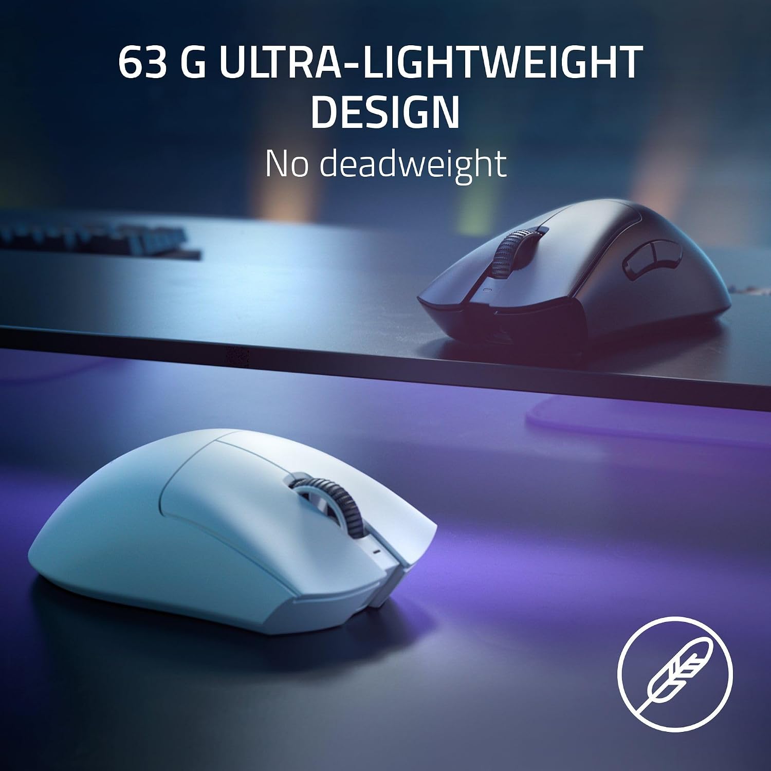 Thumbnail 3 de Razer DeathAdder V3 Pro Ultra Lightweight Gaming Mouse