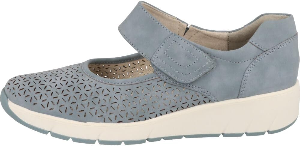 Detalle 2 de Jana Mocassins Femme déperlants Vegan – confort et élégance pour pieds larges