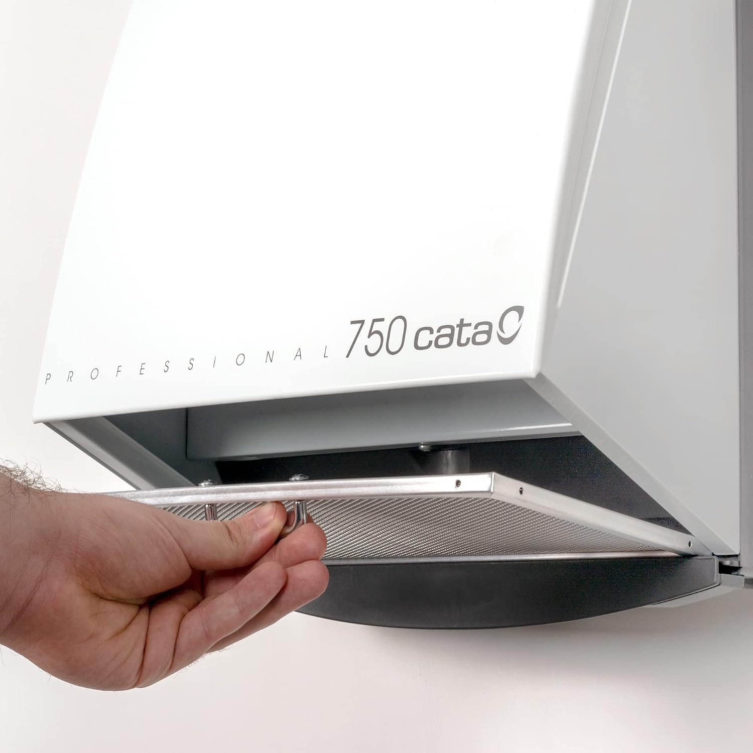 Detalle de Cata 750 L Professional: extractor de cocina silencioso de alto rendimiento