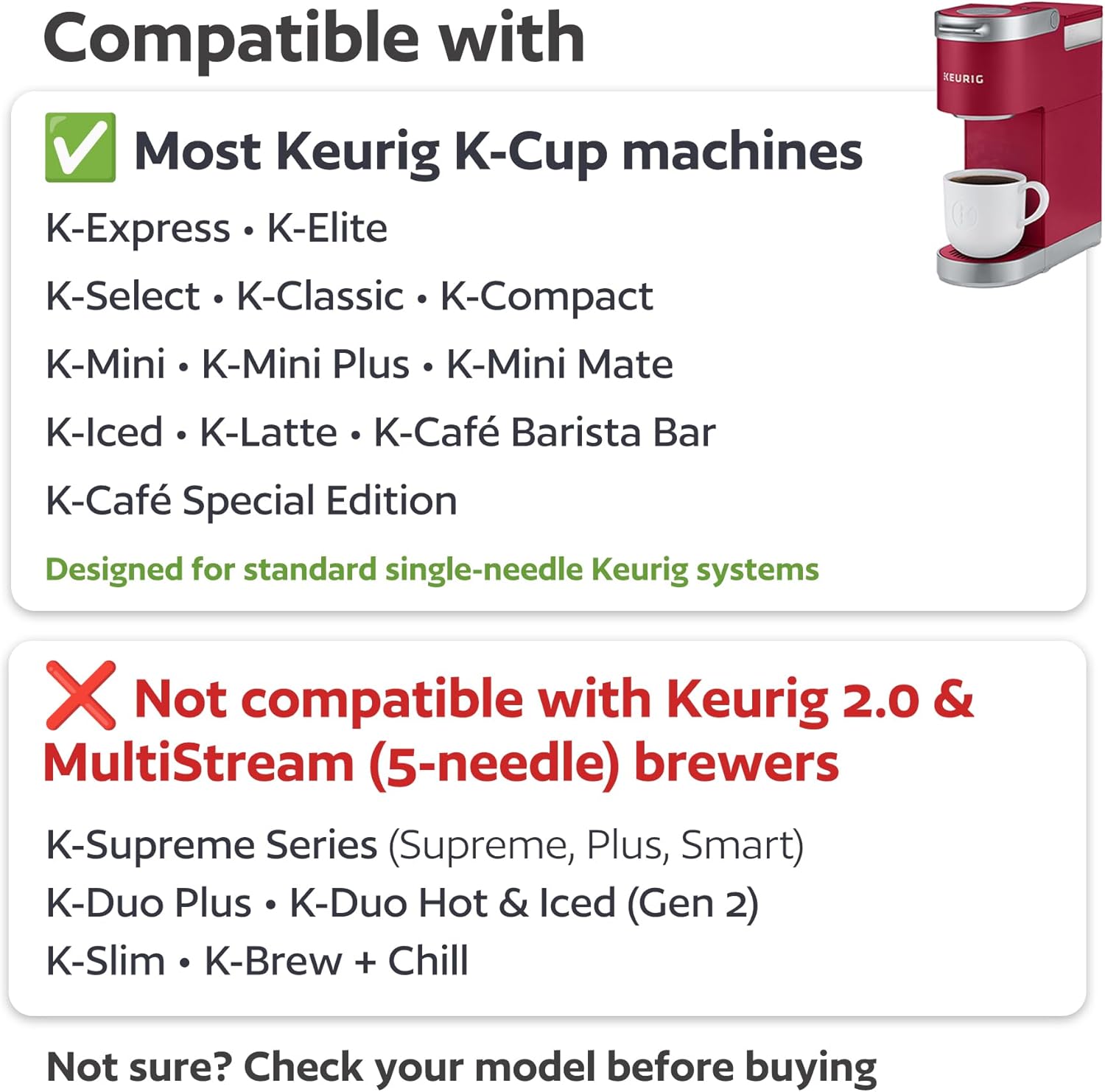 Detalle 2 de Reusable K Cups for Keurig K-Classic 4-Pack