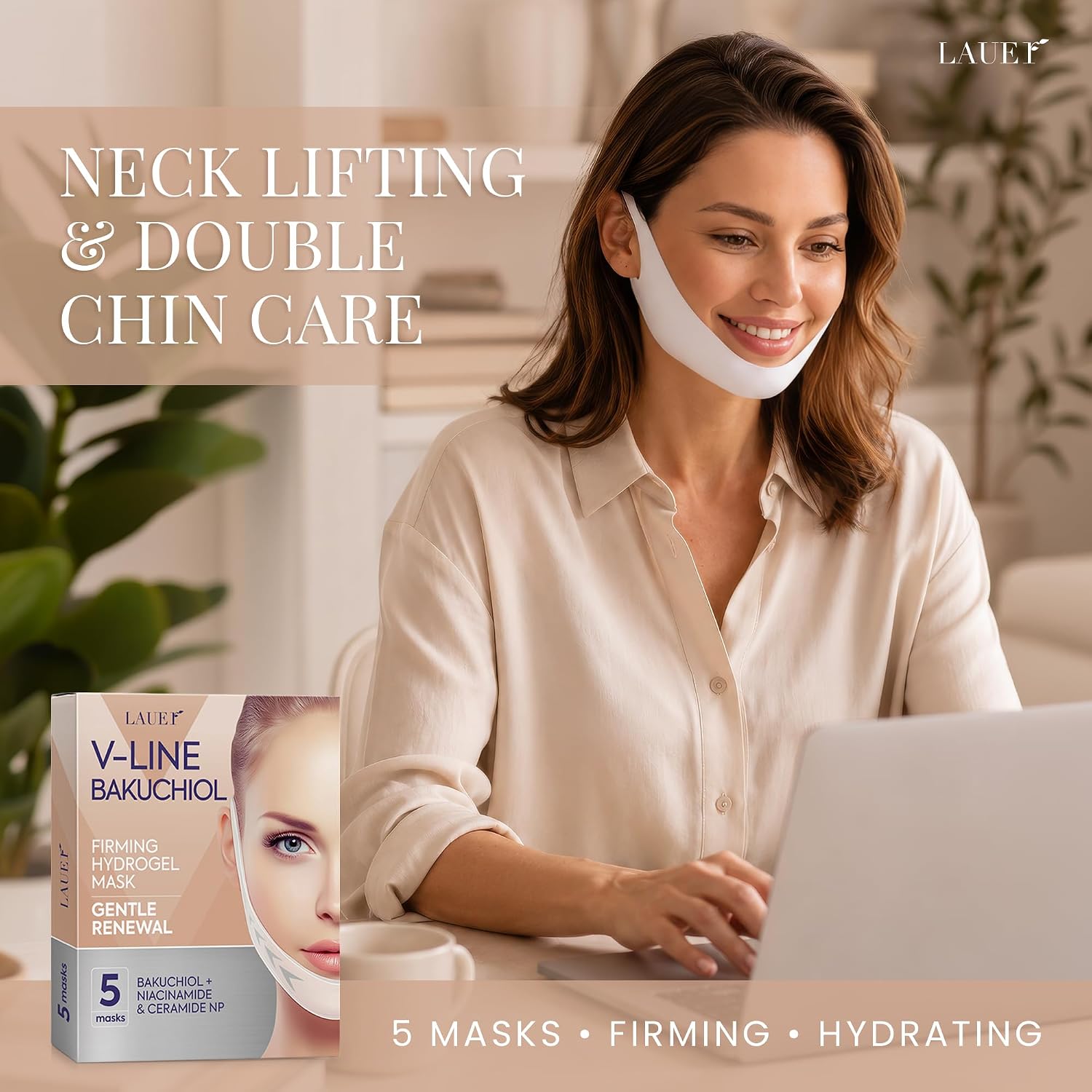 Thumbnail 6 de LAUER COSMETIC Hydrogel Mask, 5 Count