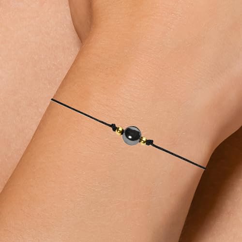 Thumbnail 5 de ÉNJA Création Bracelet gravé « Nounou géniale » avec perle céramique et carte