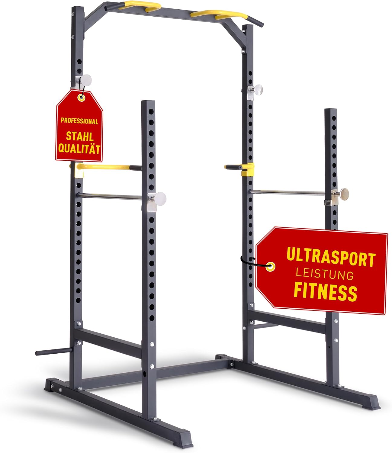 Detalle de Ultrasport Power Rack 136x120x210 cm 🏋
