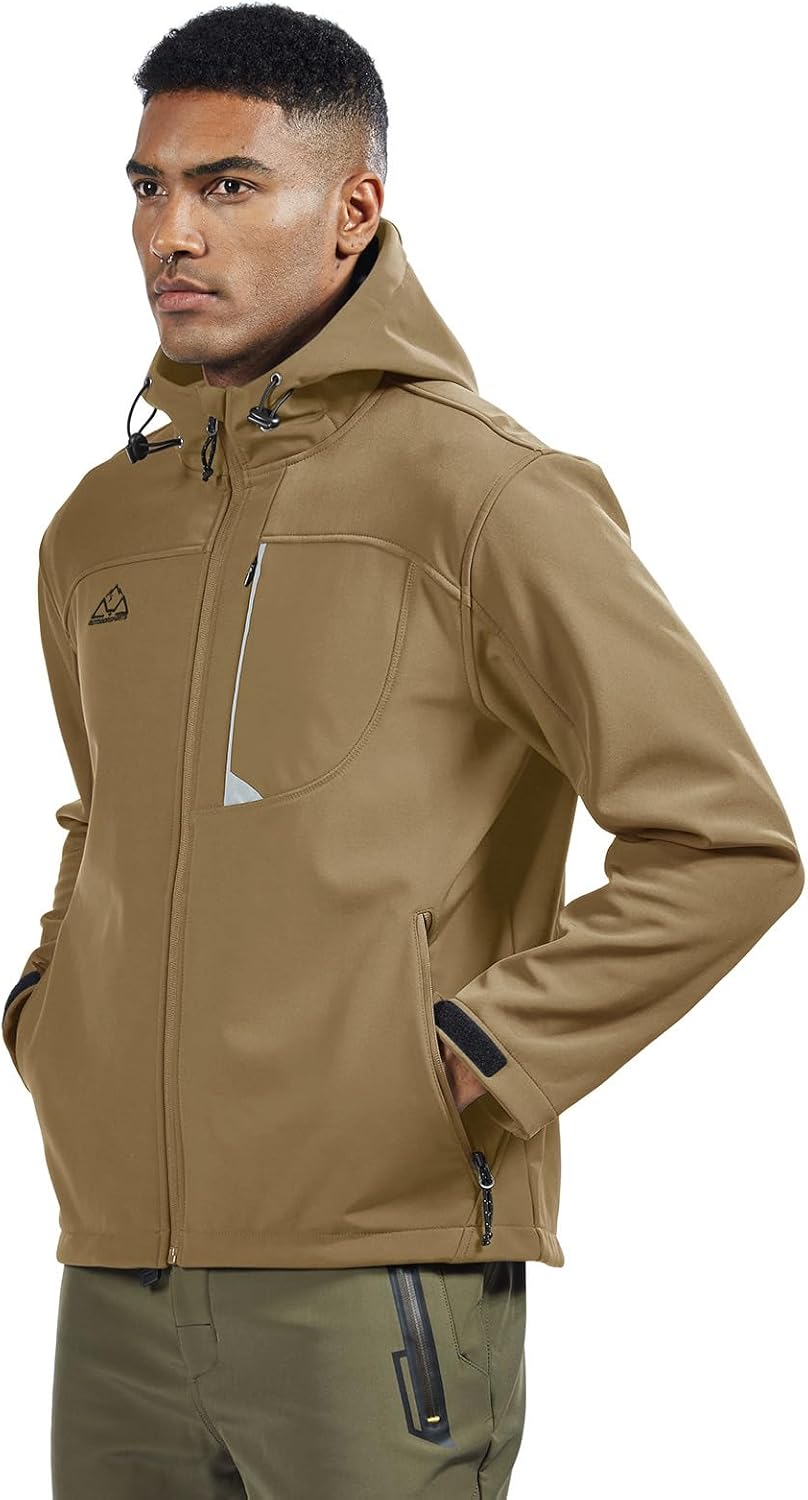 Detalle 2 de Rdruko Softshelljacke Herren Wasserdicht