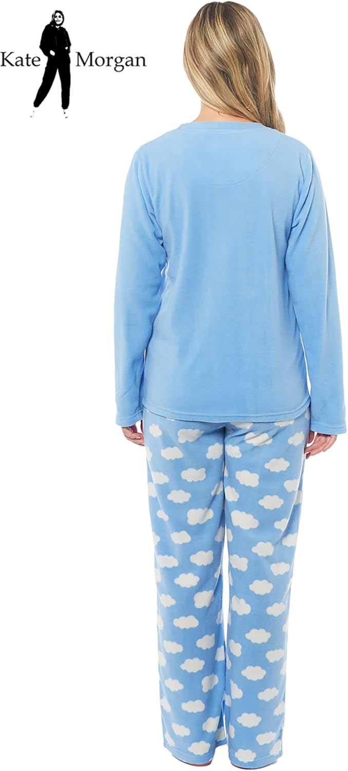 Detalle 2 de Kate Morgan Pyjamas Warm Fleece Set