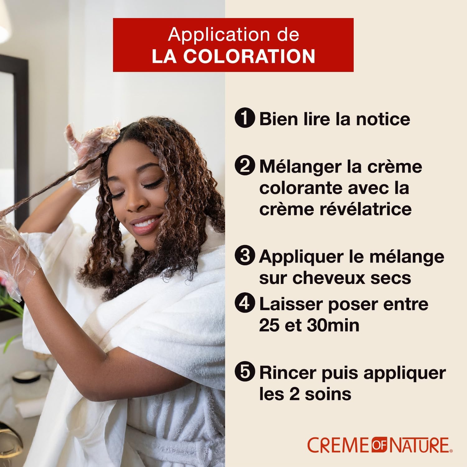 Thumbnail 3 de Creme of Nature Coloration Permanente 56 g 💇♀️