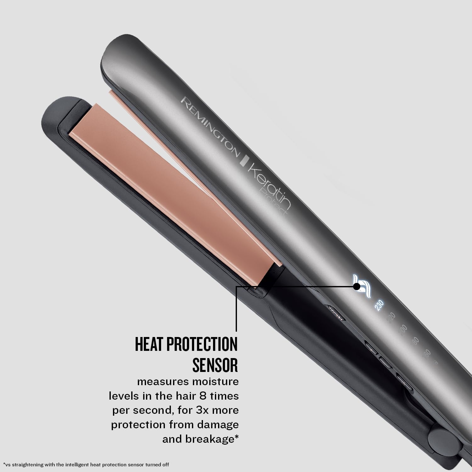 Detalle 2 de Remington Keratin Protect Intelligent Hair Straightener (S8598)