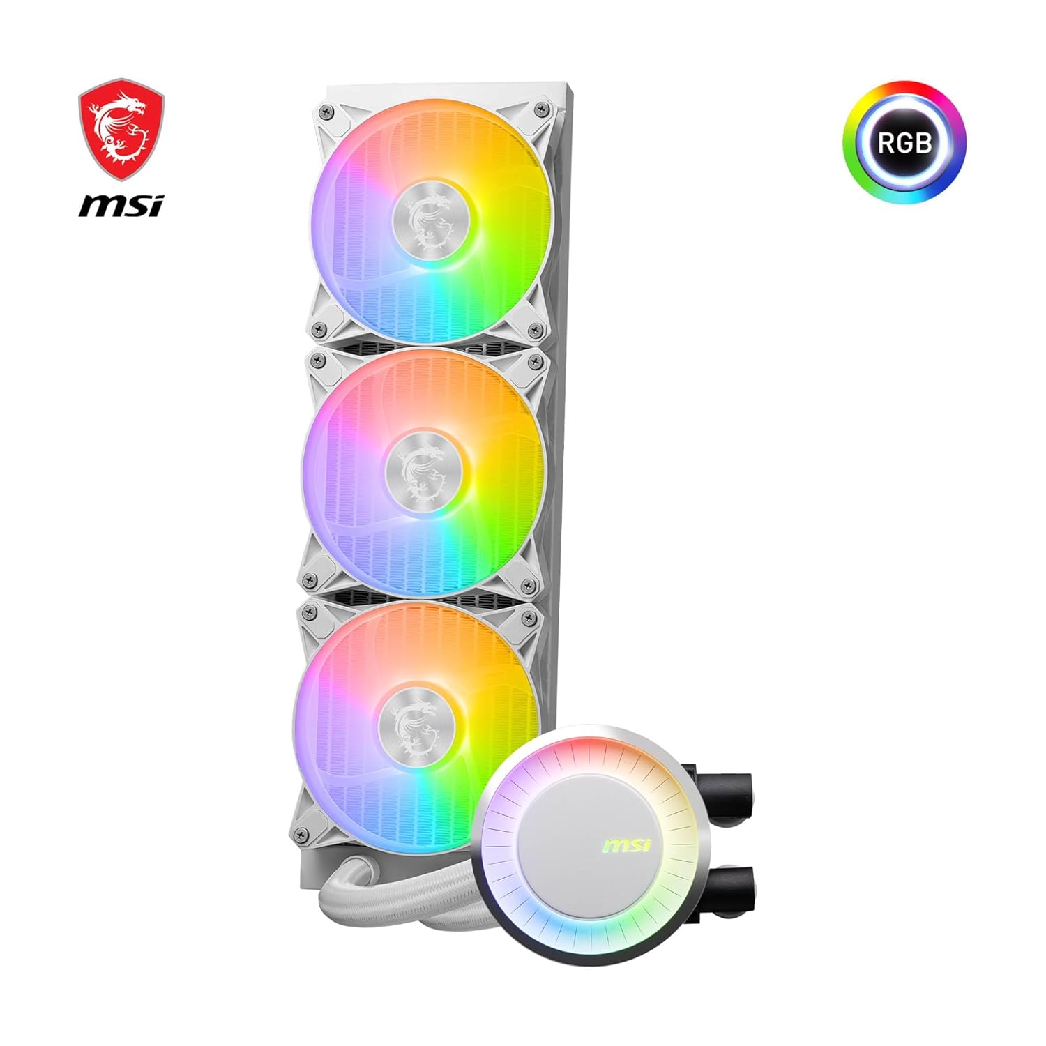 Detalle de MSI MAG CORELIQUID E360 refroidissement CPU