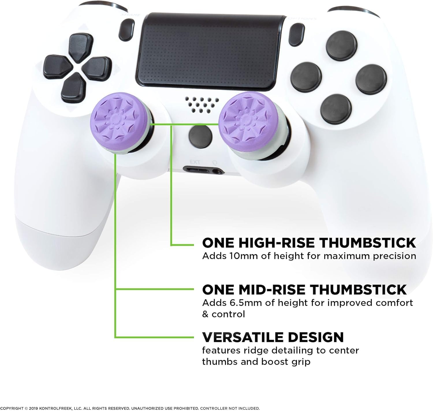 Detalle 2 de KontrolFreek FPS Freek Galaxy Purple 10 mm