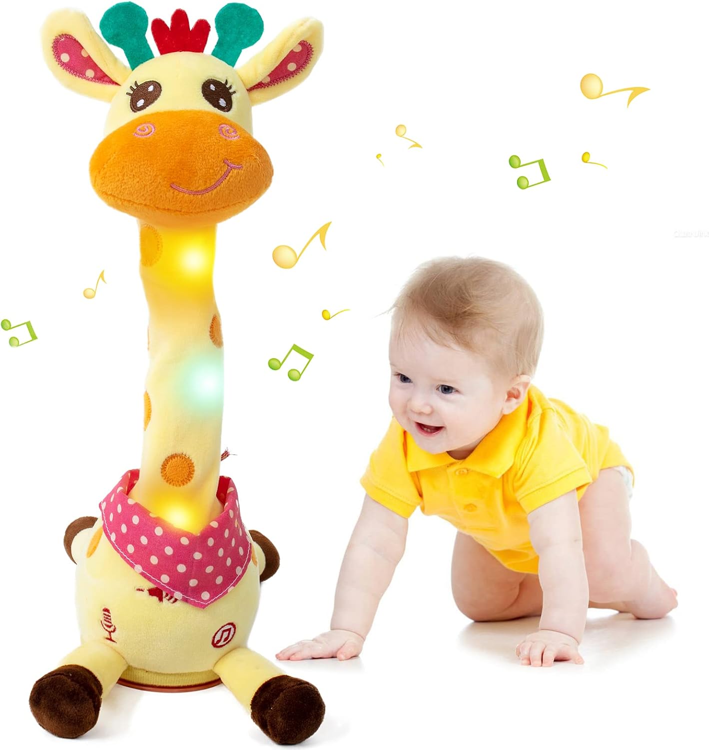Thumbnail 6 de Singing Dancing Giraffe Toy, Purple – Volume Control, Speech Encouragement for Kids
