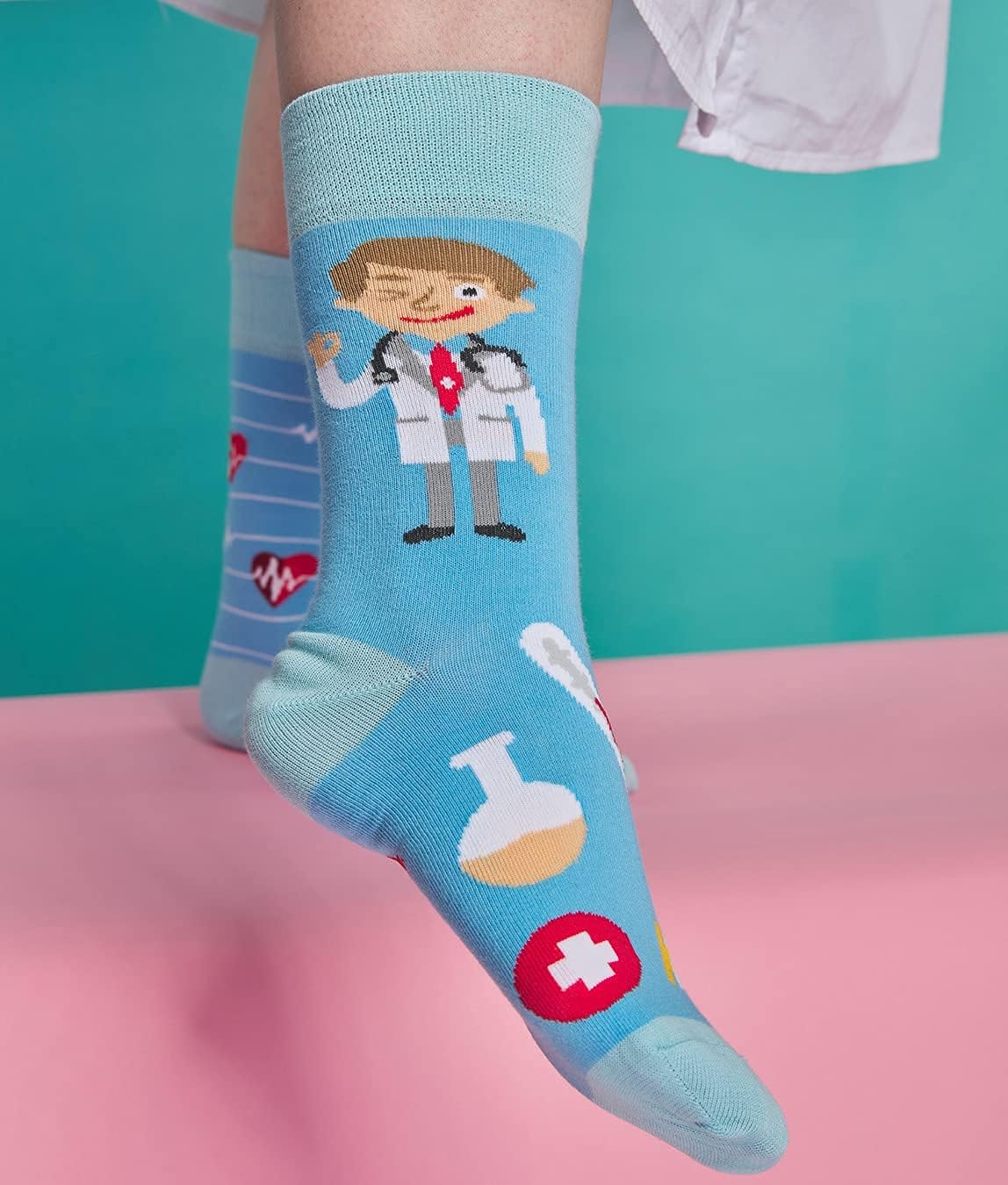 Thumbnail 6 de TODO Colours Lustige Socken 40 °C