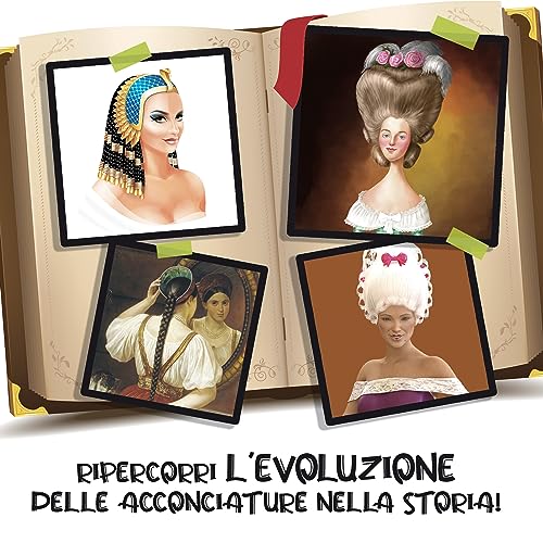 Detalle de I’M A GENIUS LABORATORIO DI ACCONCIATURE di Liscianigiochi – spargi creatività tra capelli e scintille